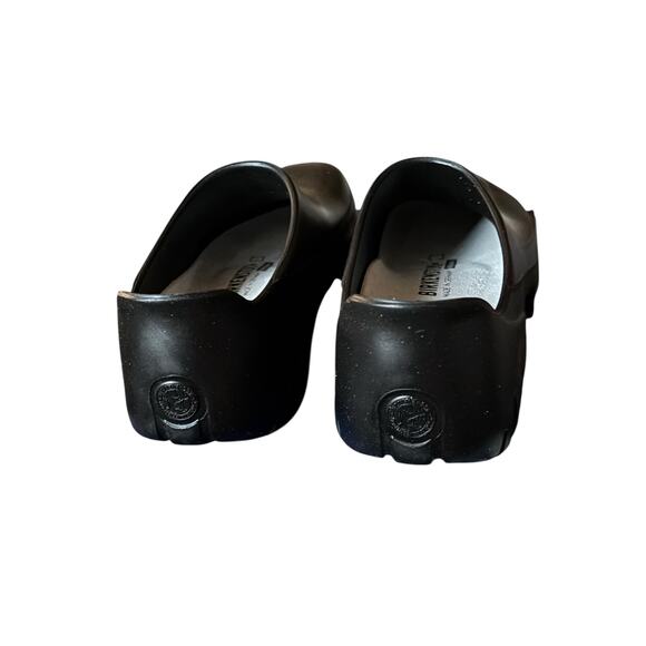 Birkenstock A630 Black PU Slip Resistant Clogs Size 37 (US 6-6.5) Work Comfort - Picture 3 of 7
